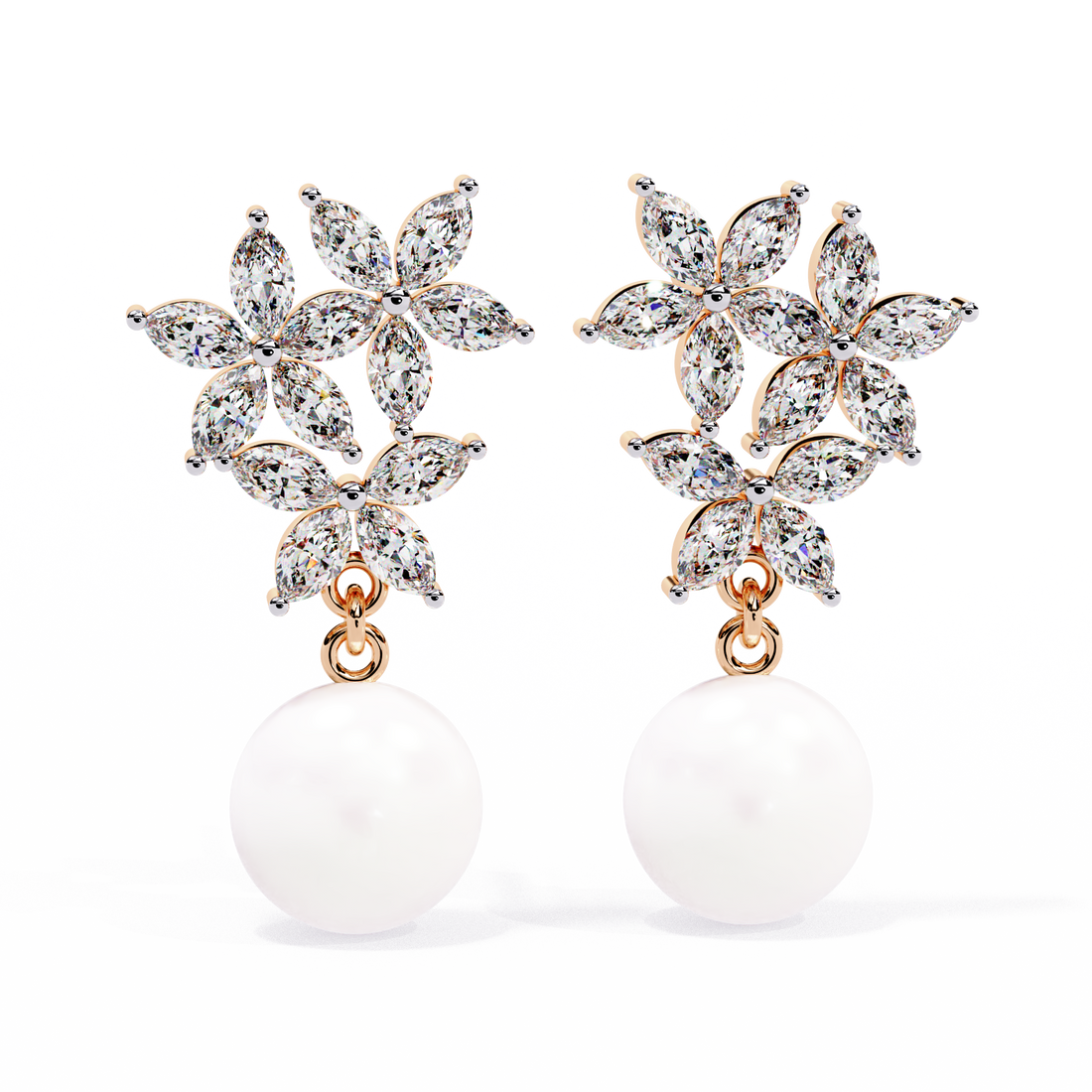 Pearl Drop Earrings | 925 Sterling Silver