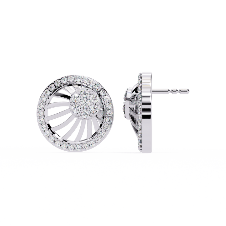 Celestial Wheel Studs | 925 Sterling Silver