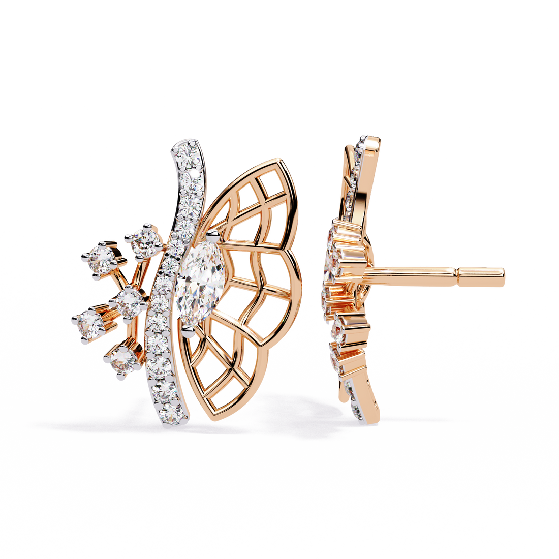 Eclipse Elegance Studs | 925 Sterling Silver