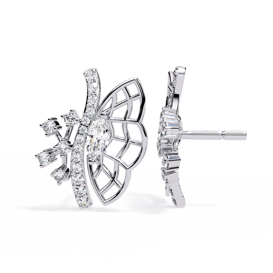 Eclipse Elegance Studs | 925 Sterling Silver