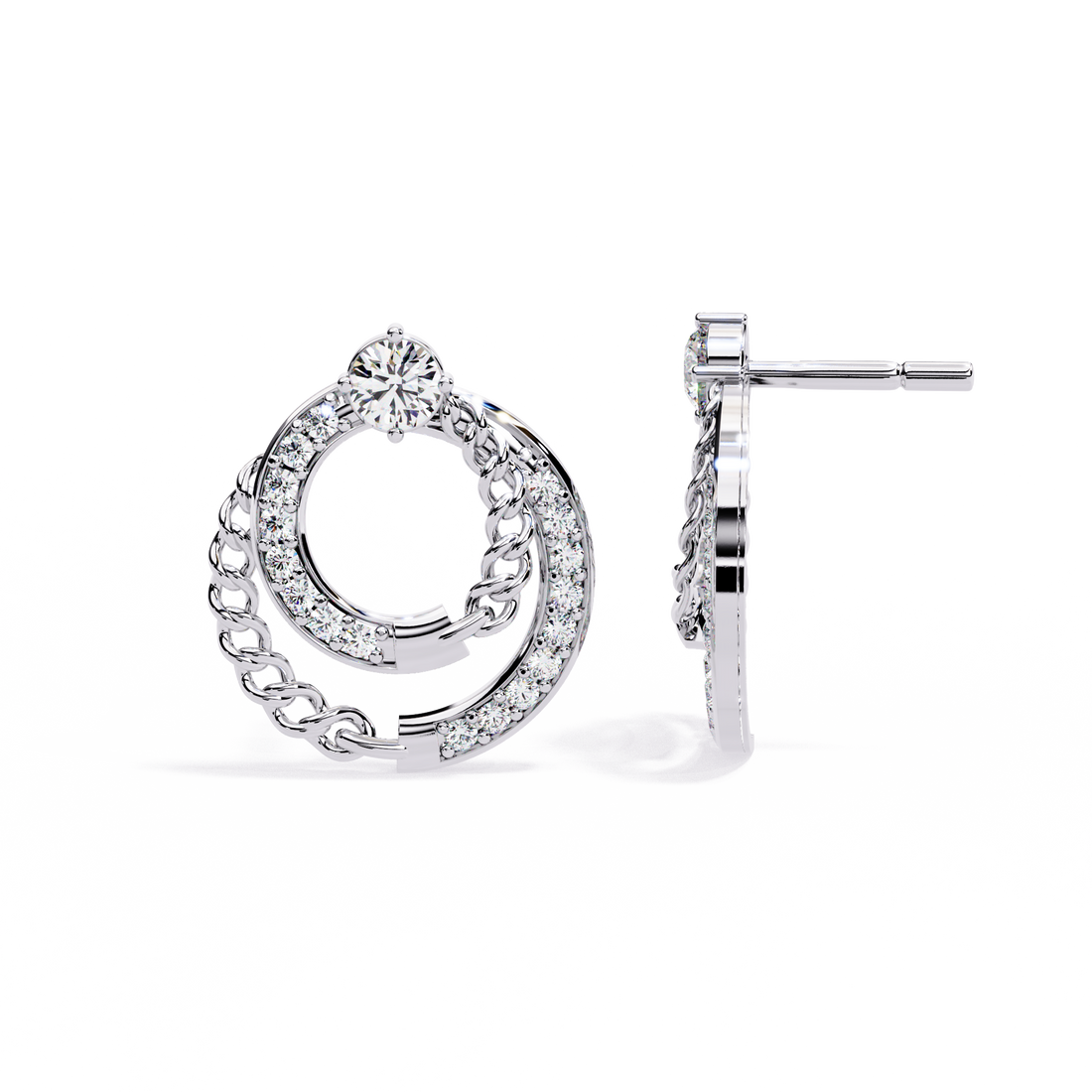 Celeste Orbit Studs | 925 Sterling Silver