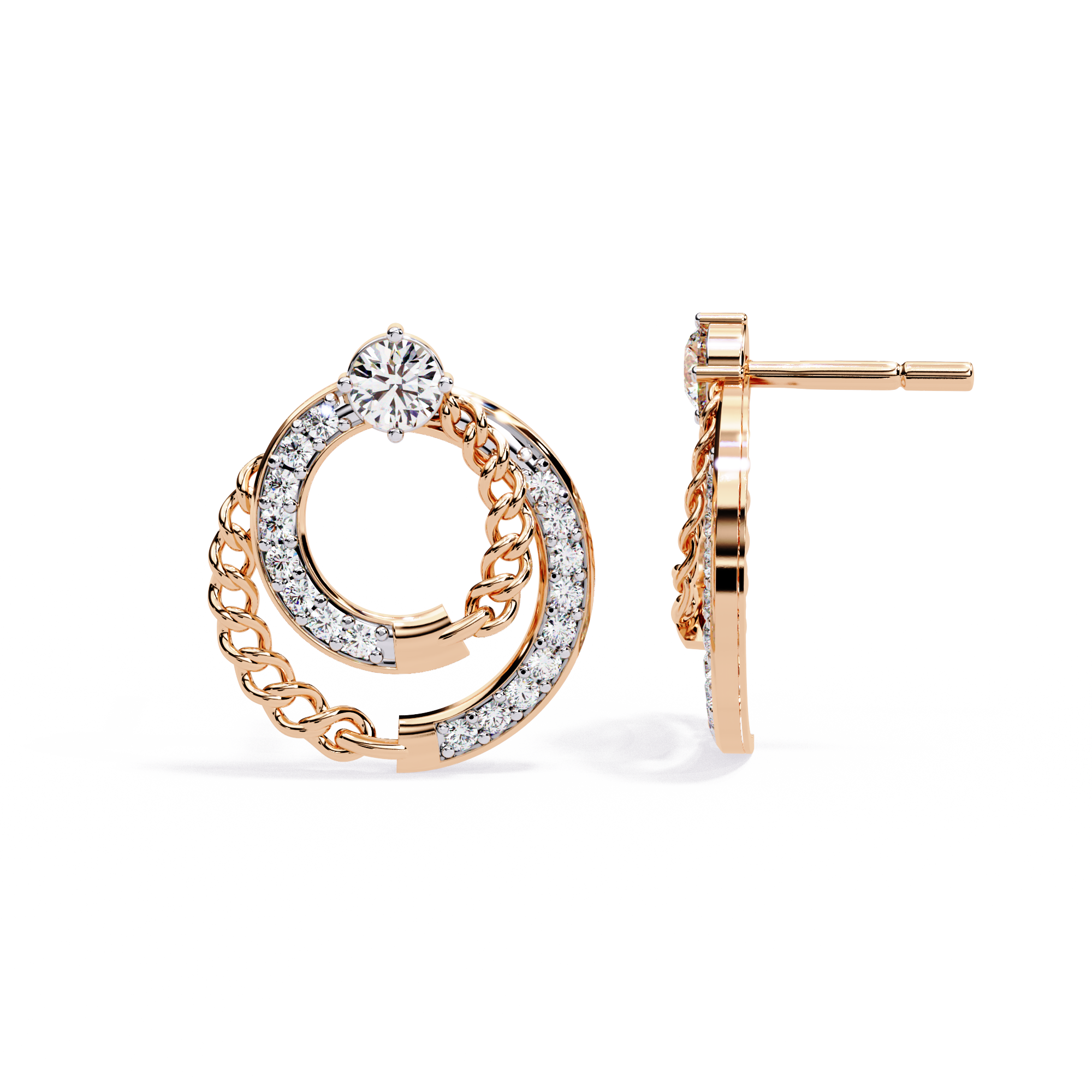 Celeste Orbit Studs | 925 Sterling Silver