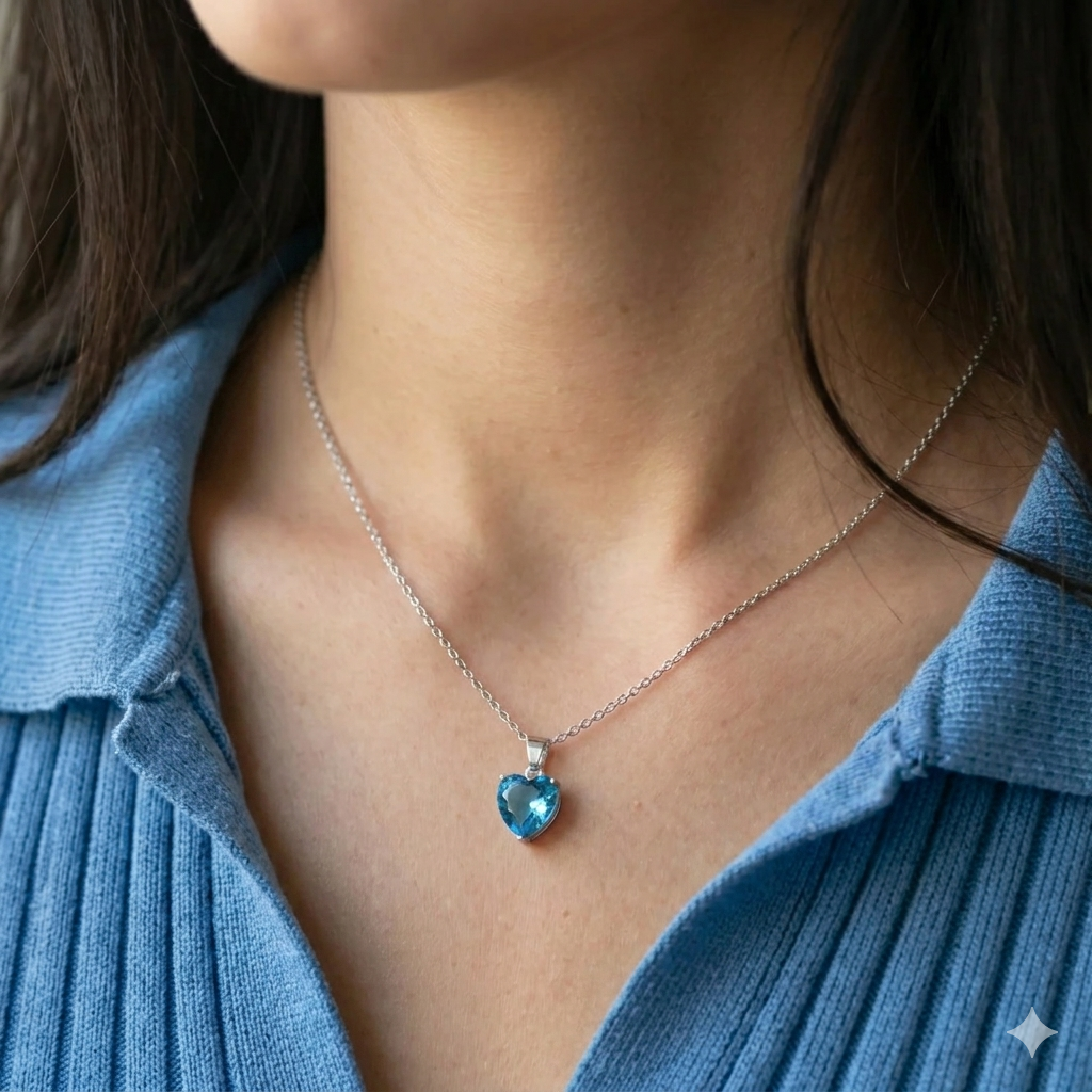 Forever Blue Heart Set - Valentine's Special