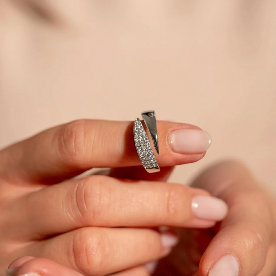 Orope's Afterglow 925 Pure Hallmarked Silver Ring