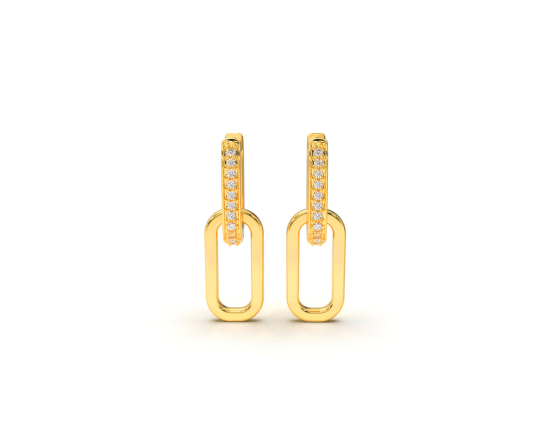 golden hoop earrings price under 2000