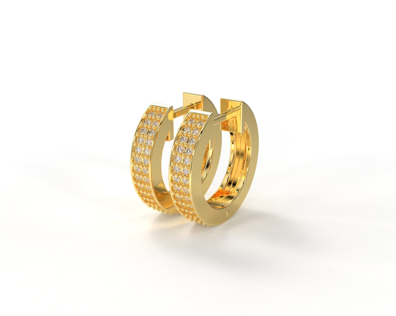 gold earrings designs for women