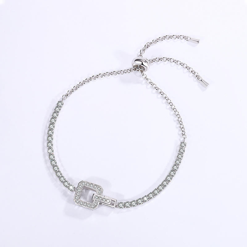 Orope’s New Square Buckle Luxury Bracelet made with 925 Pure Sterling Silver