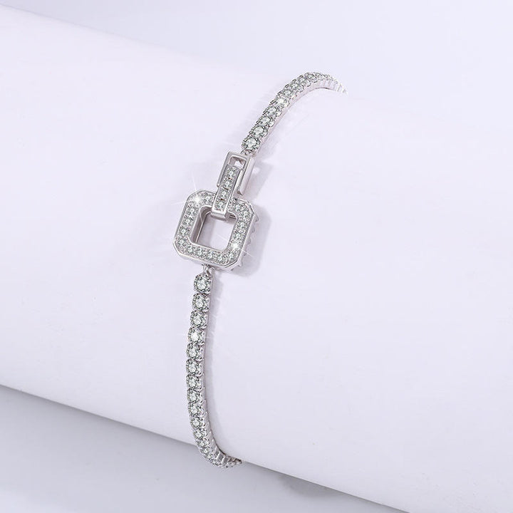 Orope’s New Square Buckle Luxury Bracelet made with 925 Pure Sterling Silver