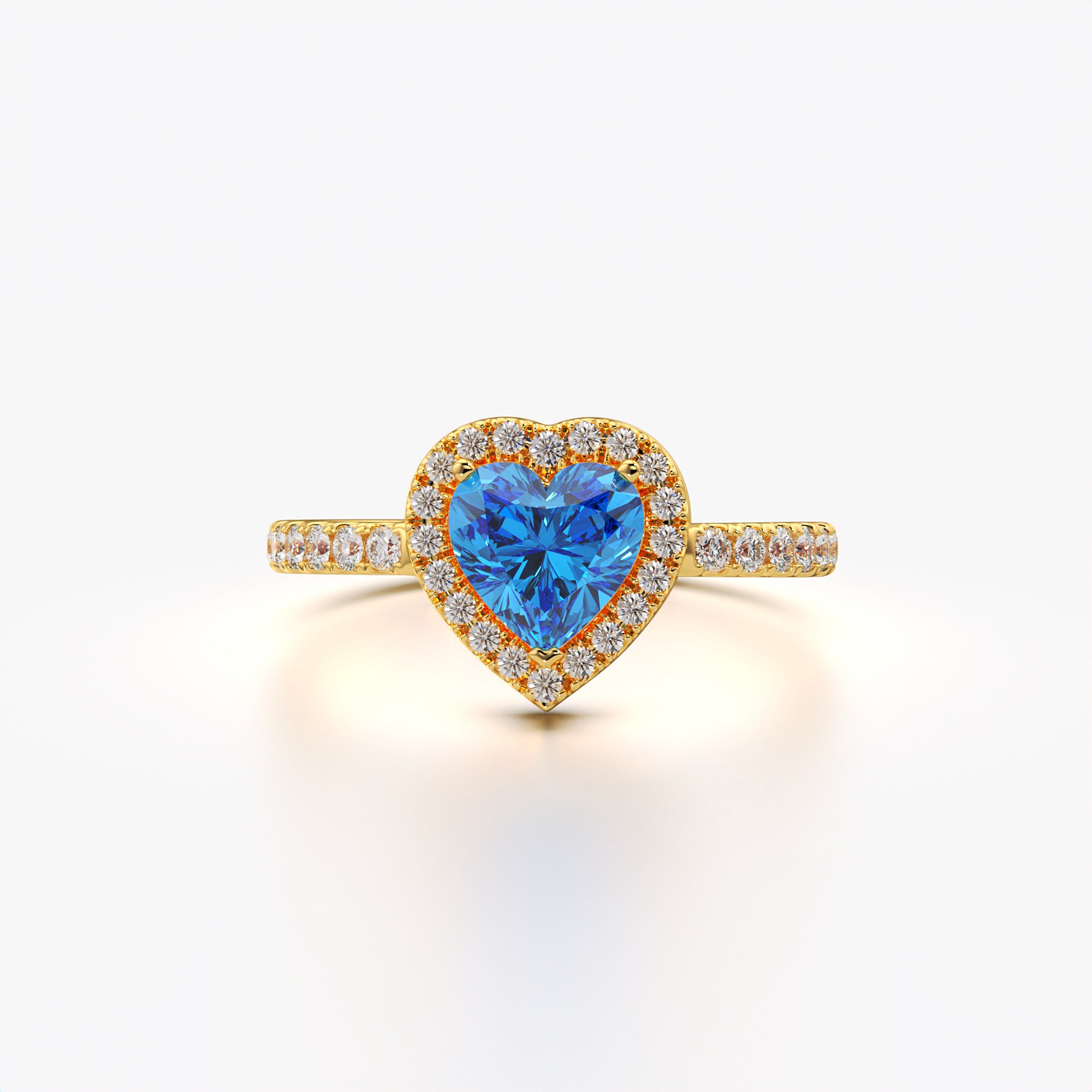 Orope's Blue Serenade Ring Made With Pure 925 Hallmarked Silver ( Adjustable Size)