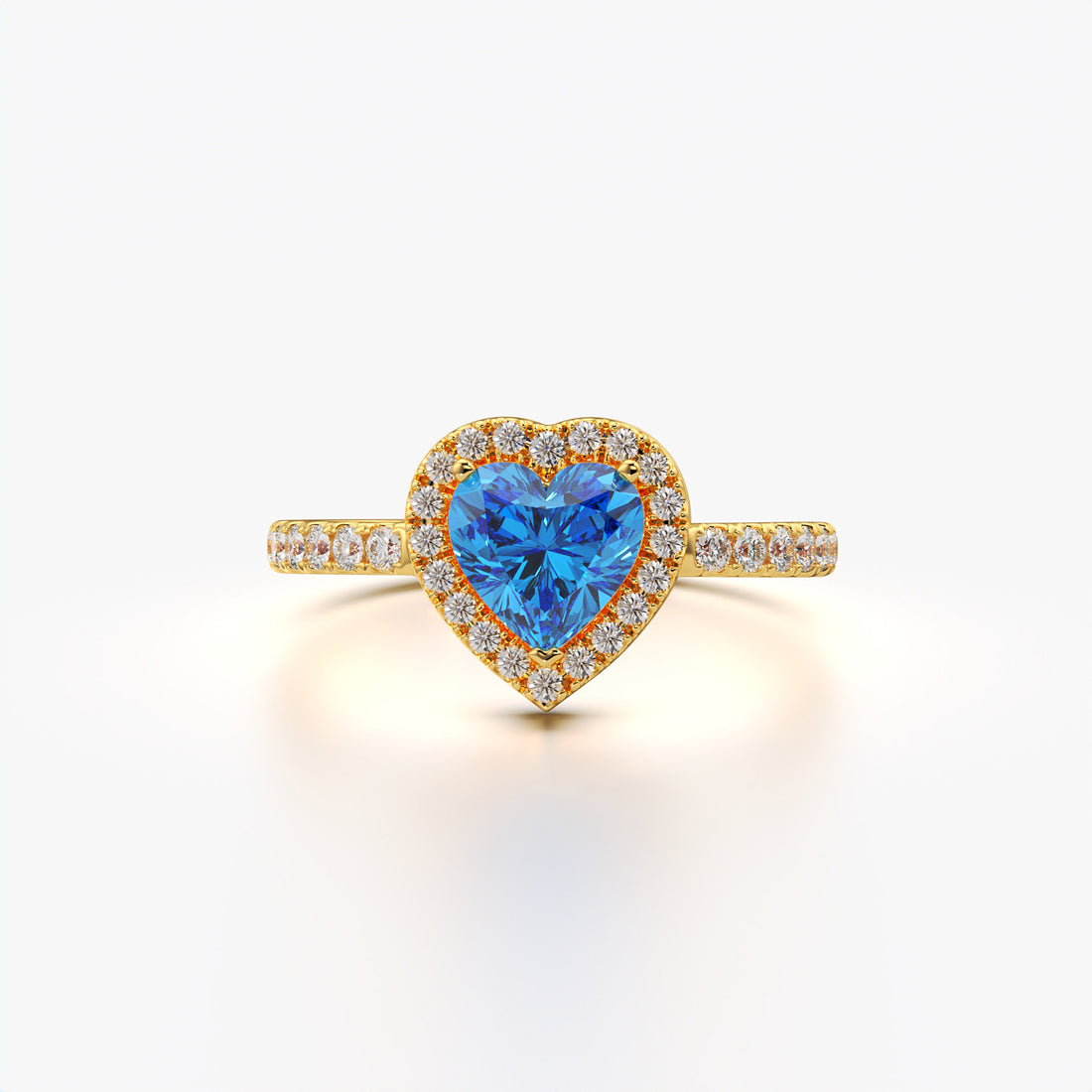 Orope's Blue Serenade Ring Made With Pure 925 Hallmarked Silver ( Adjustable Size)