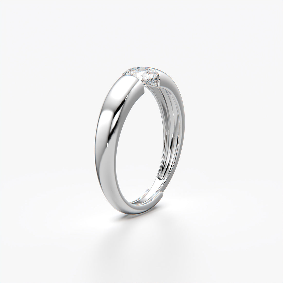 Orope's Sweet heart Ring Made With Pure 925 Hallmarked Silver