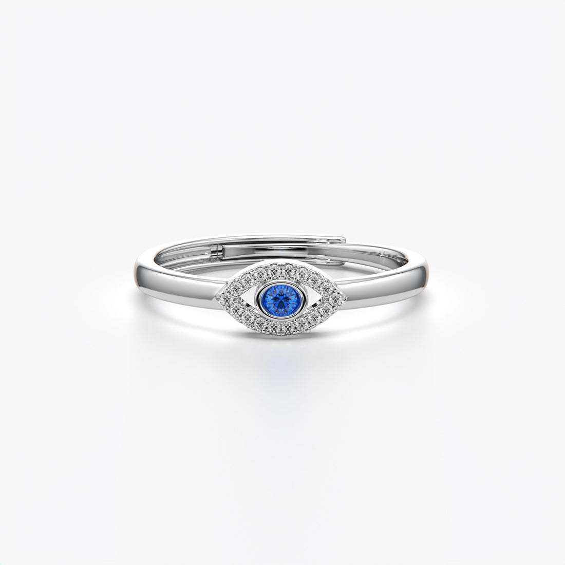 Orope's Evil Eye Ring made with 925 Pure Sterling Silver