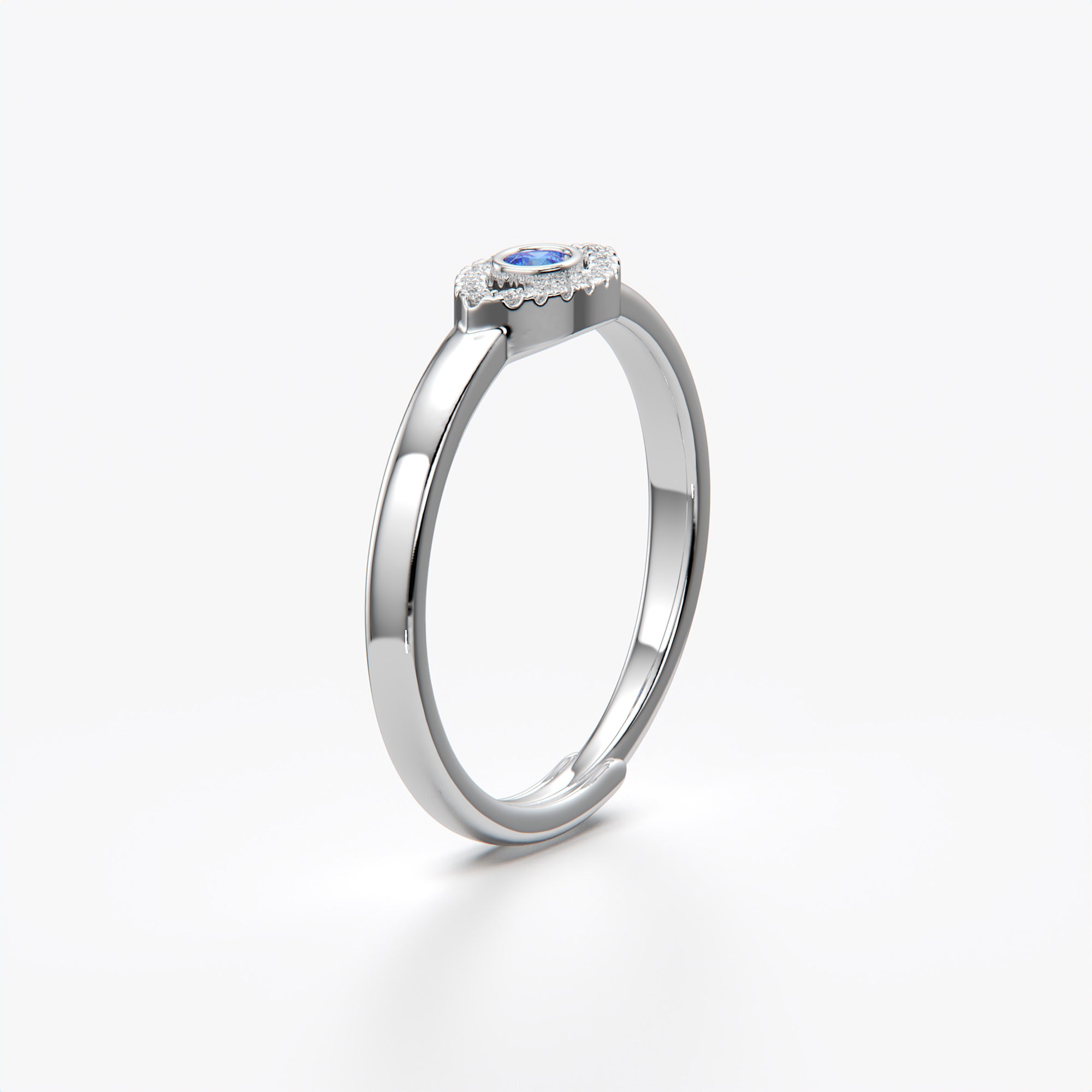 Orope's Evil Eye Ring made with 925 Pure Sterling Silver