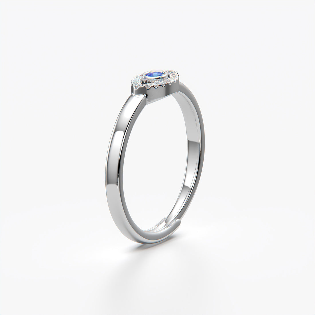 Orope's Evil Eye Ring made with 925 Pure Sterling Silver