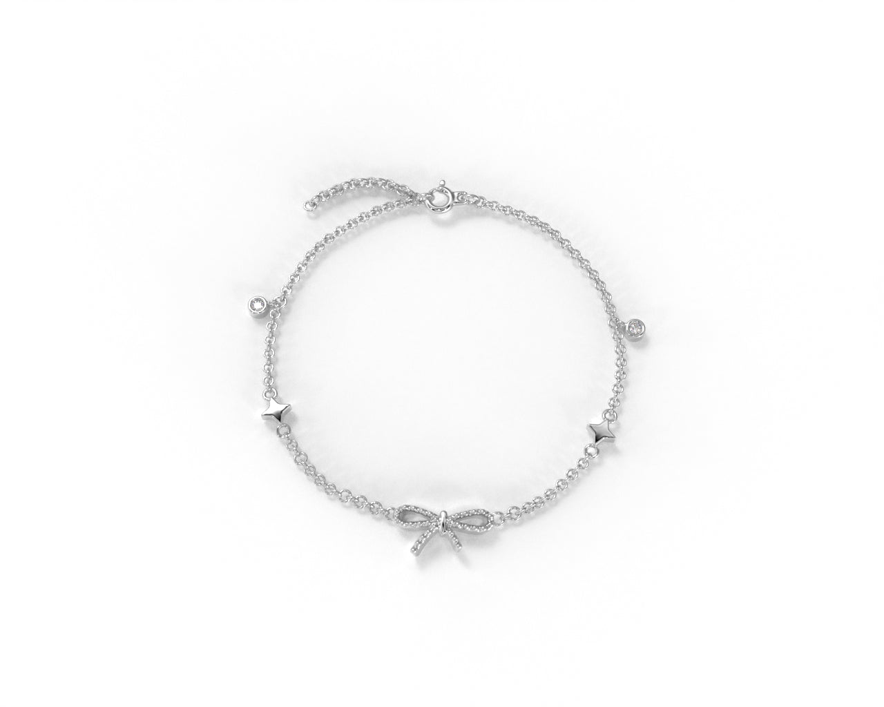 Orope’s Mini Charm Bracelet made with 925 Pure Sterling Silver