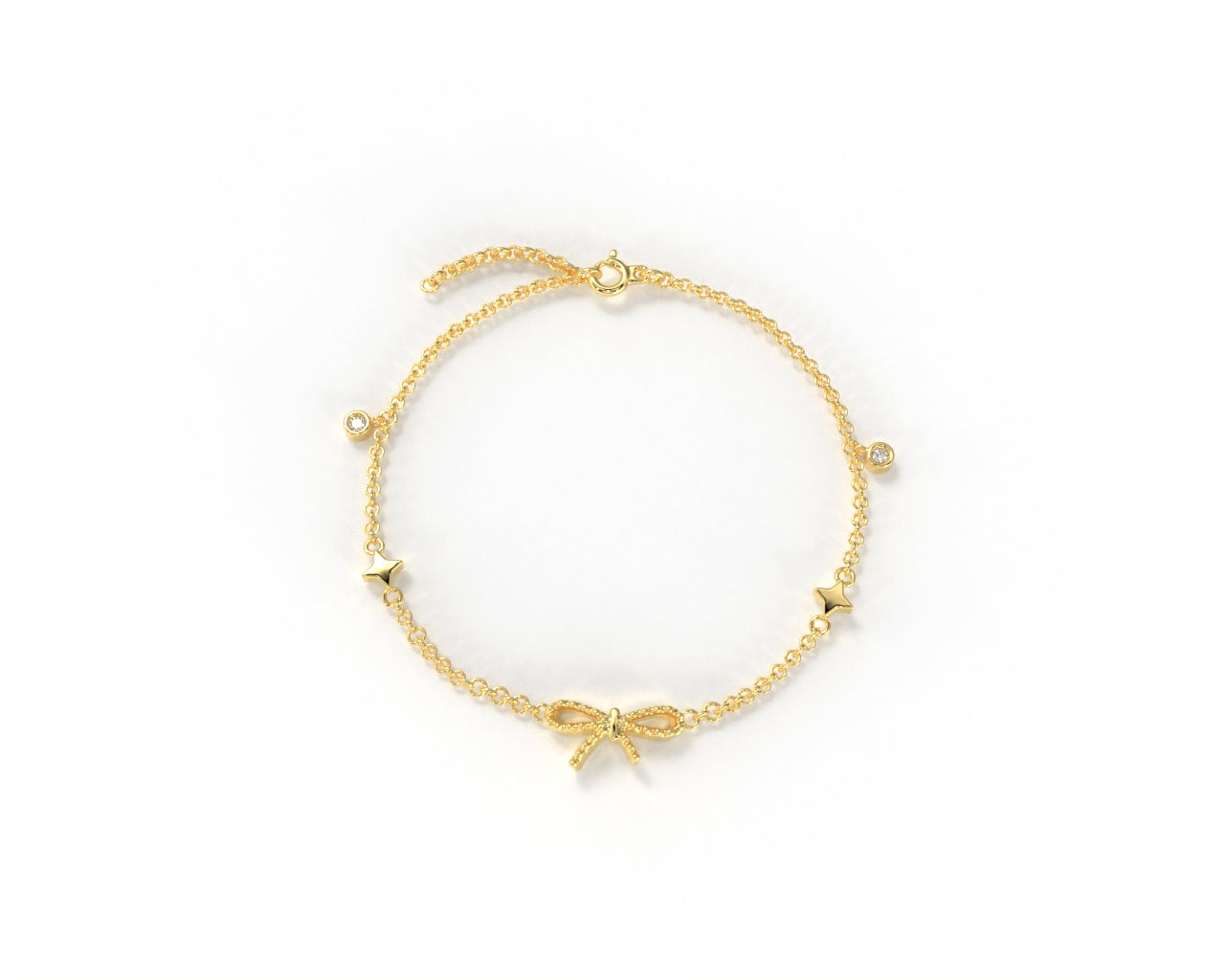 Orope’s Mini Charm Bracelet made with 925 Pure Sterling Silver