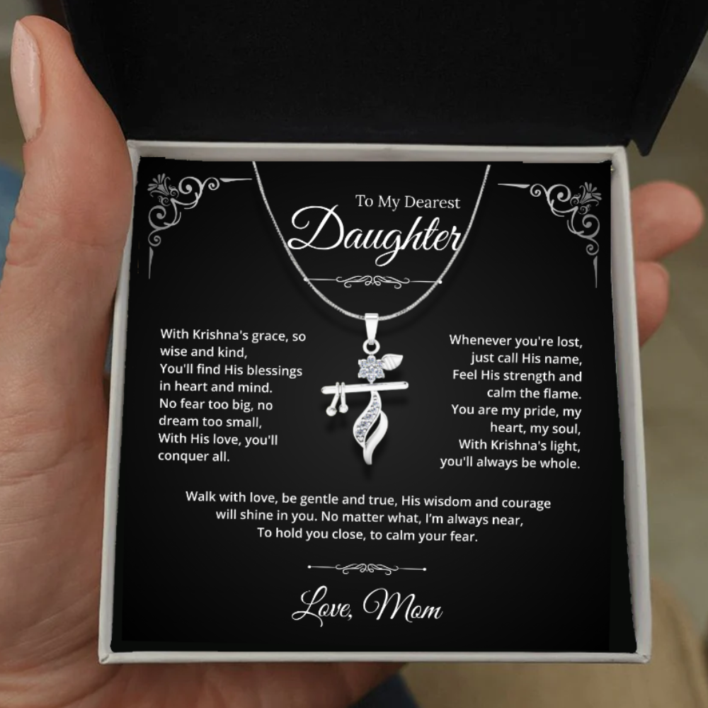 To My Dearest Daughter - Krishna's Love Necklace