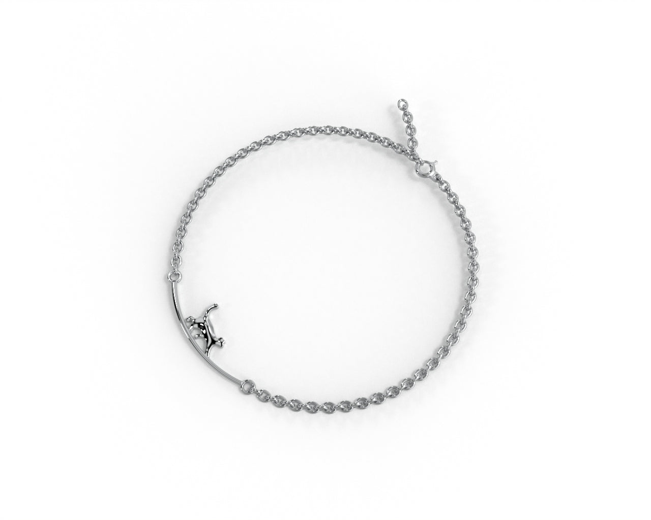 Stylish silver anklets online