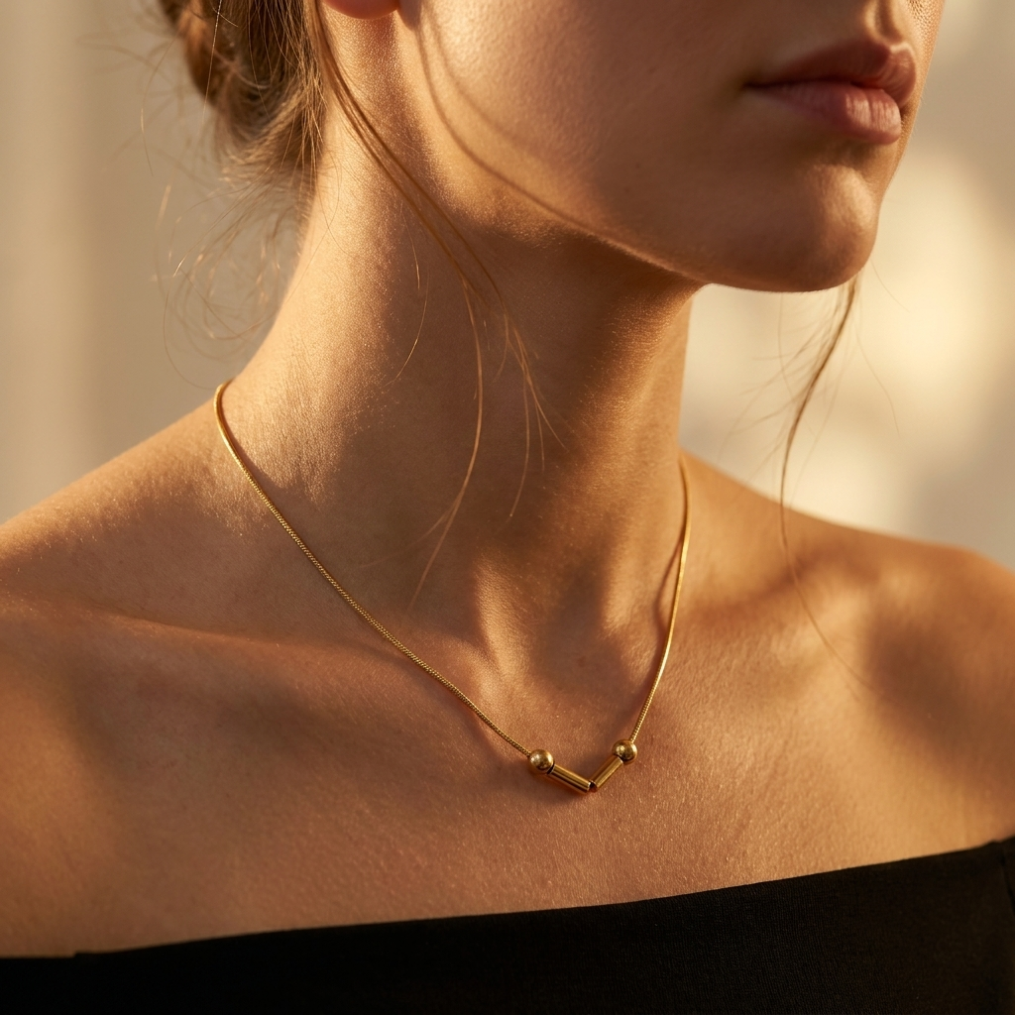 Morse Code Necklace