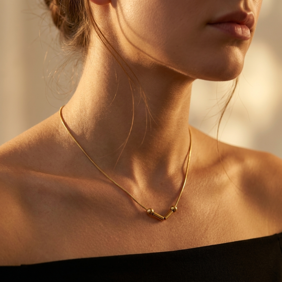 Morse Code Necklace
