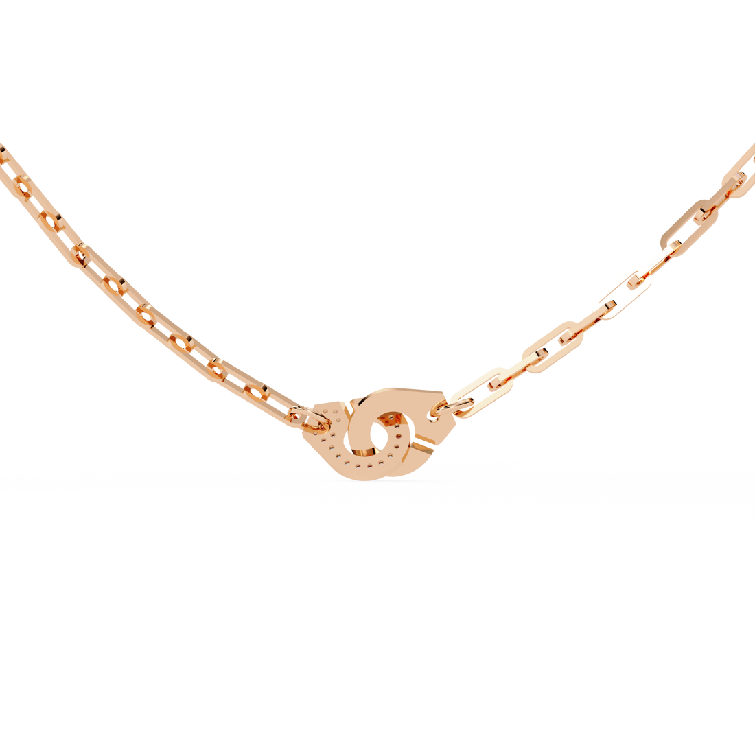 Hand Cuff Chic Necklace | 925 Sterling Silver