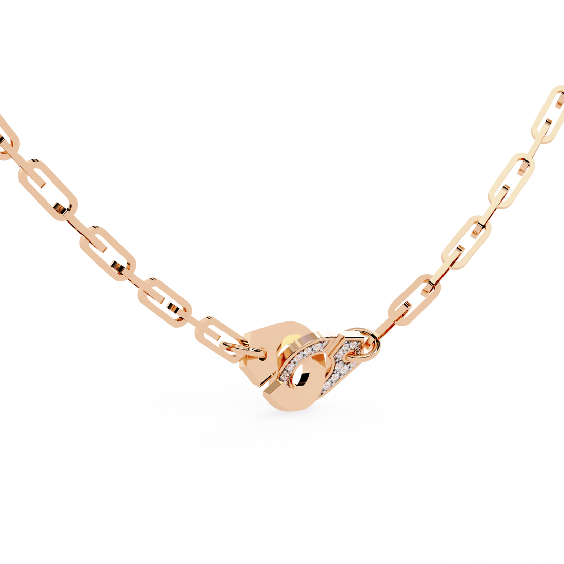 Hand Cuff Chic Necklace | 925 Sterling Silver