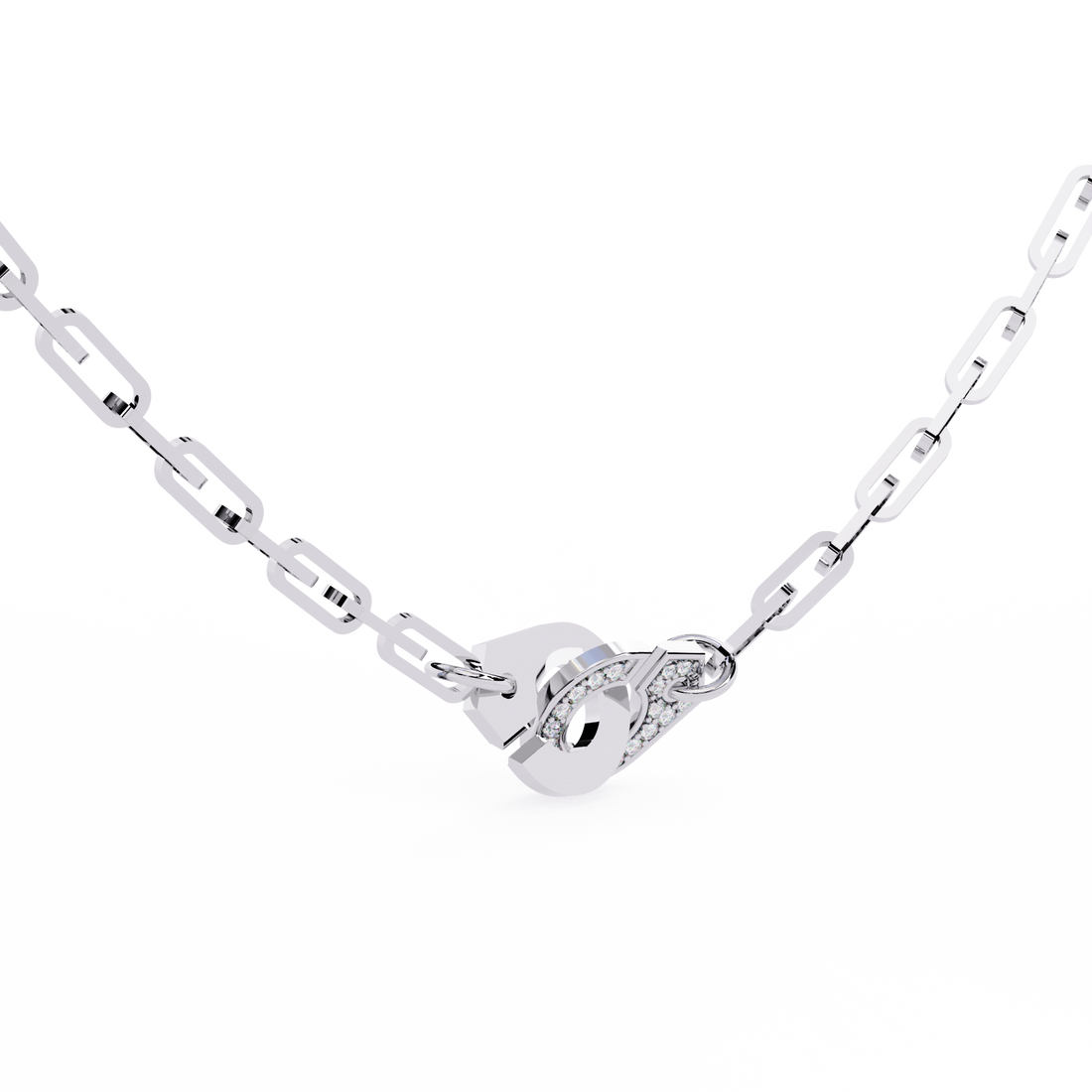 Hand Cuff Chic Necklace | 925 Sterling Silver