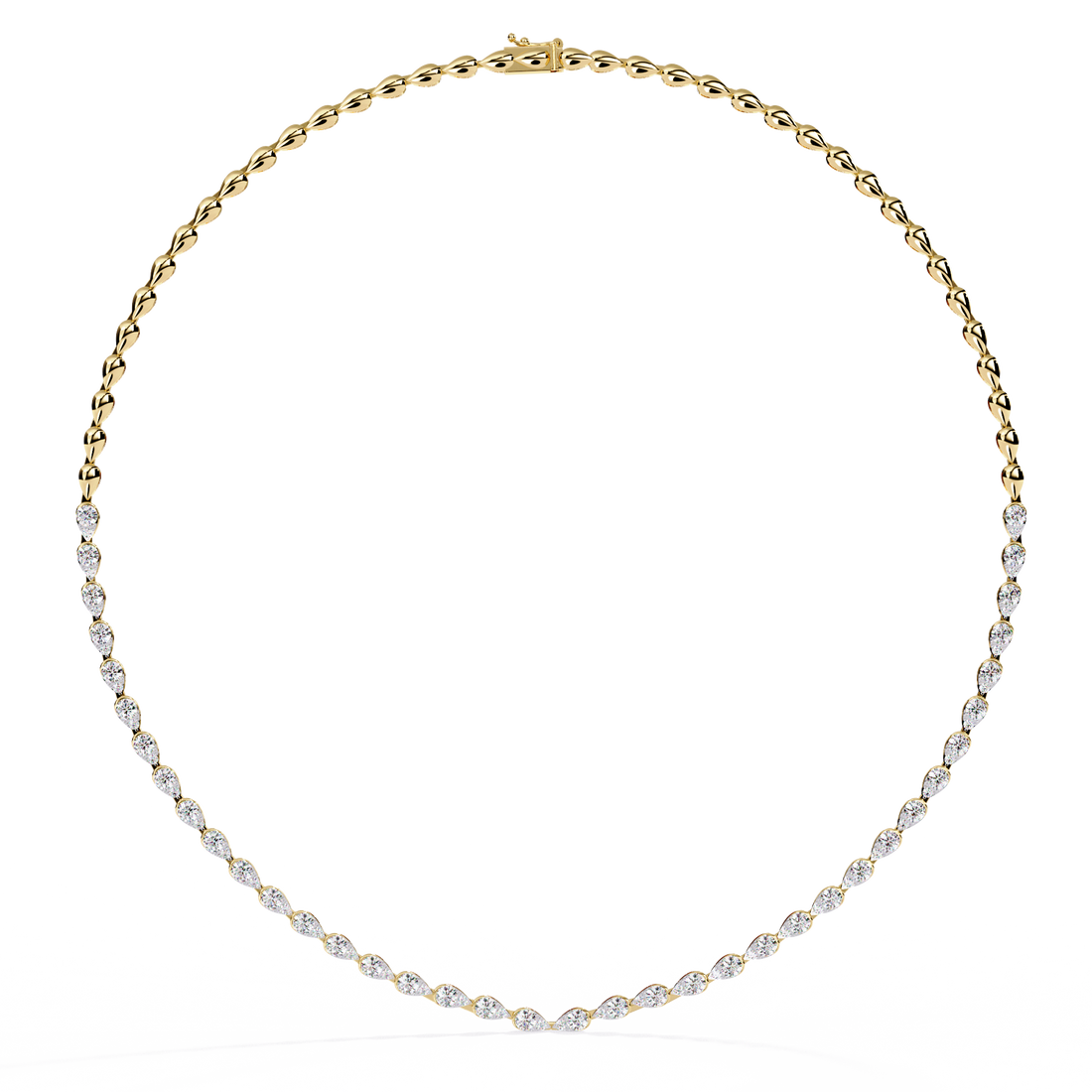 Aurora Line Timeless Tennis Necklace | 925 Sterling Silver