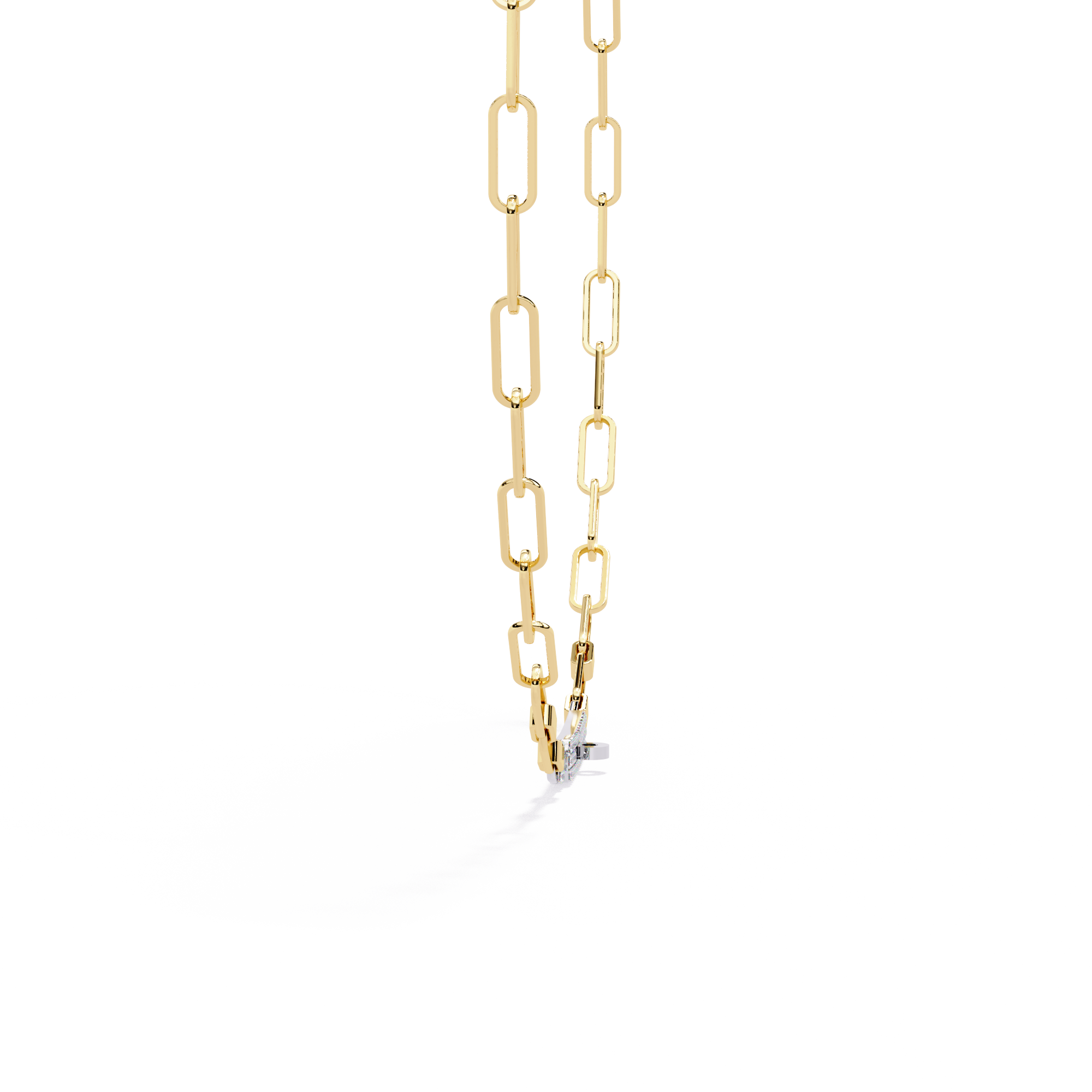 Modern Link Necklace | 925 Sterling Silver