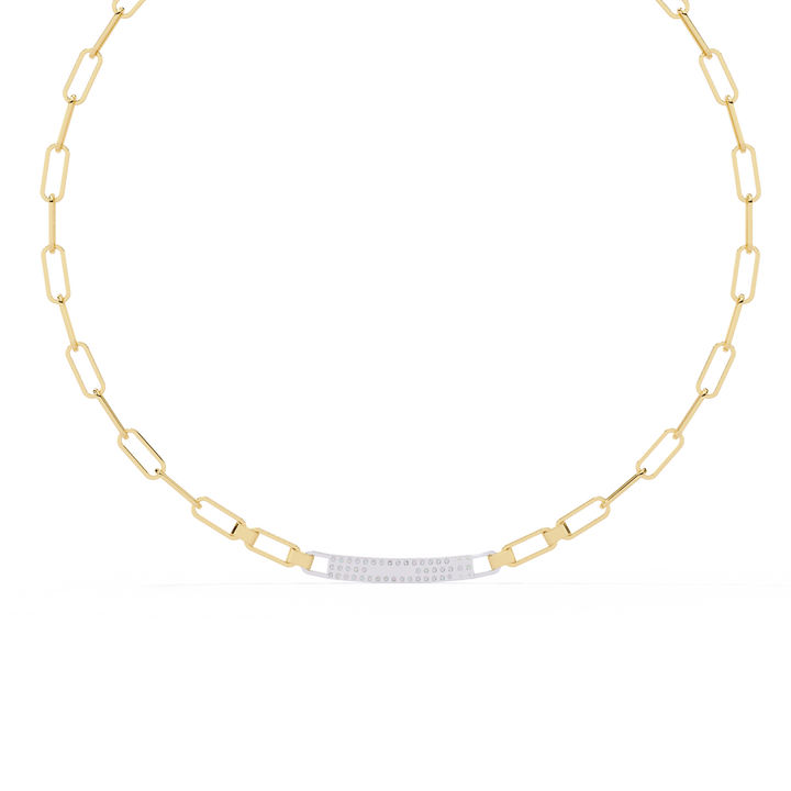 Modern Link Necklace | 925 Sterling Silver