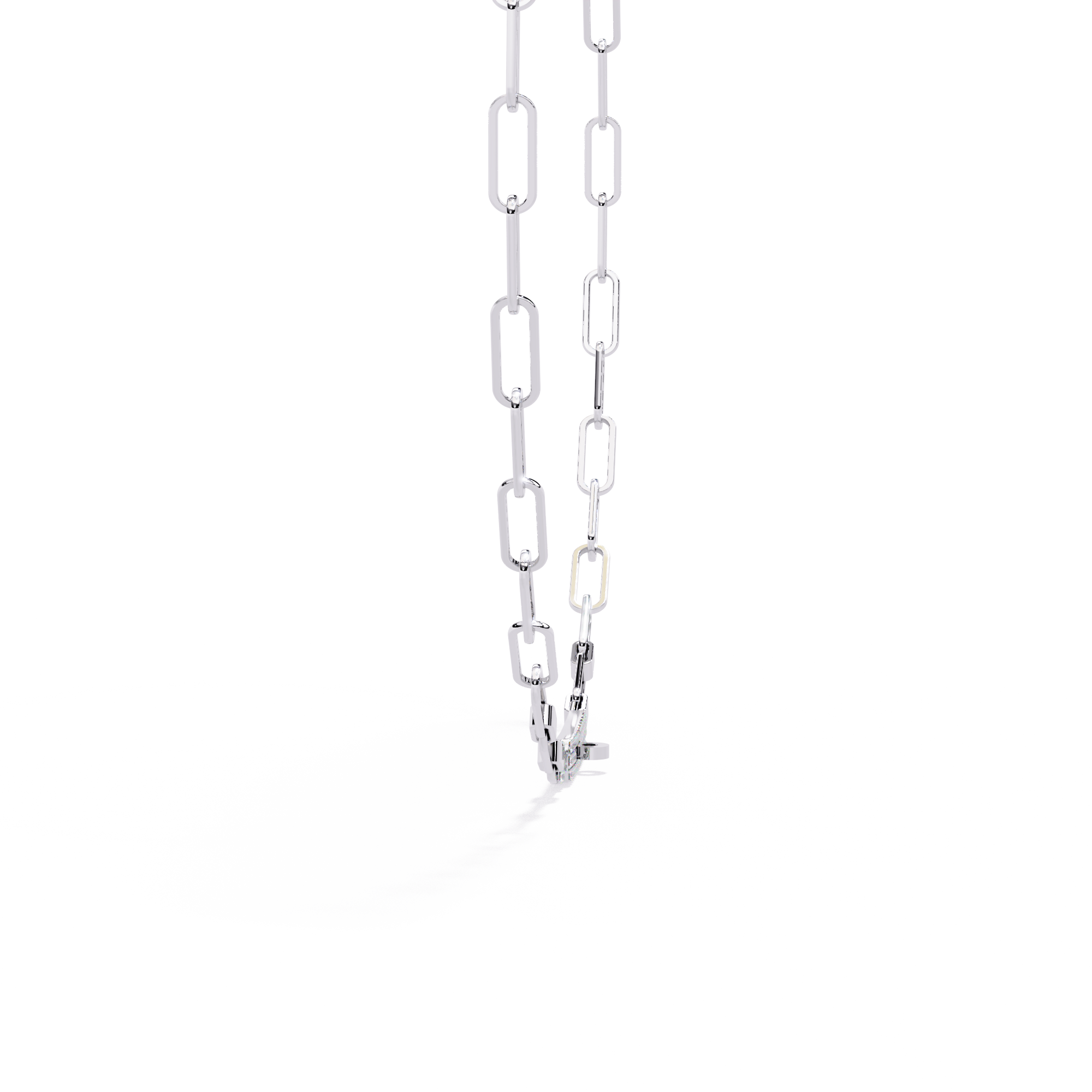 Modern Link Necklace | 925 Sterling Silver