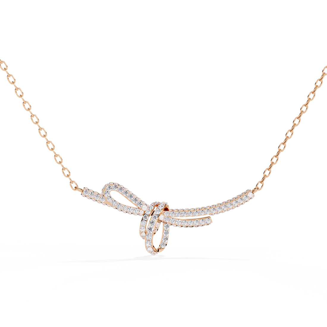 Ribbon of Eternal Love Bow Necklace | 925 Sterling Silver