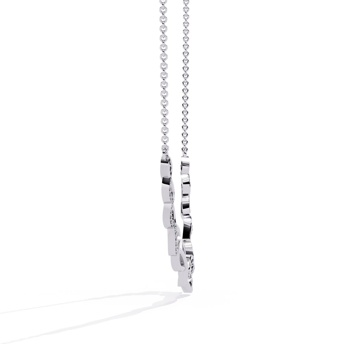 Twisted Vine Modern Necklace | 925 Sterling Silver