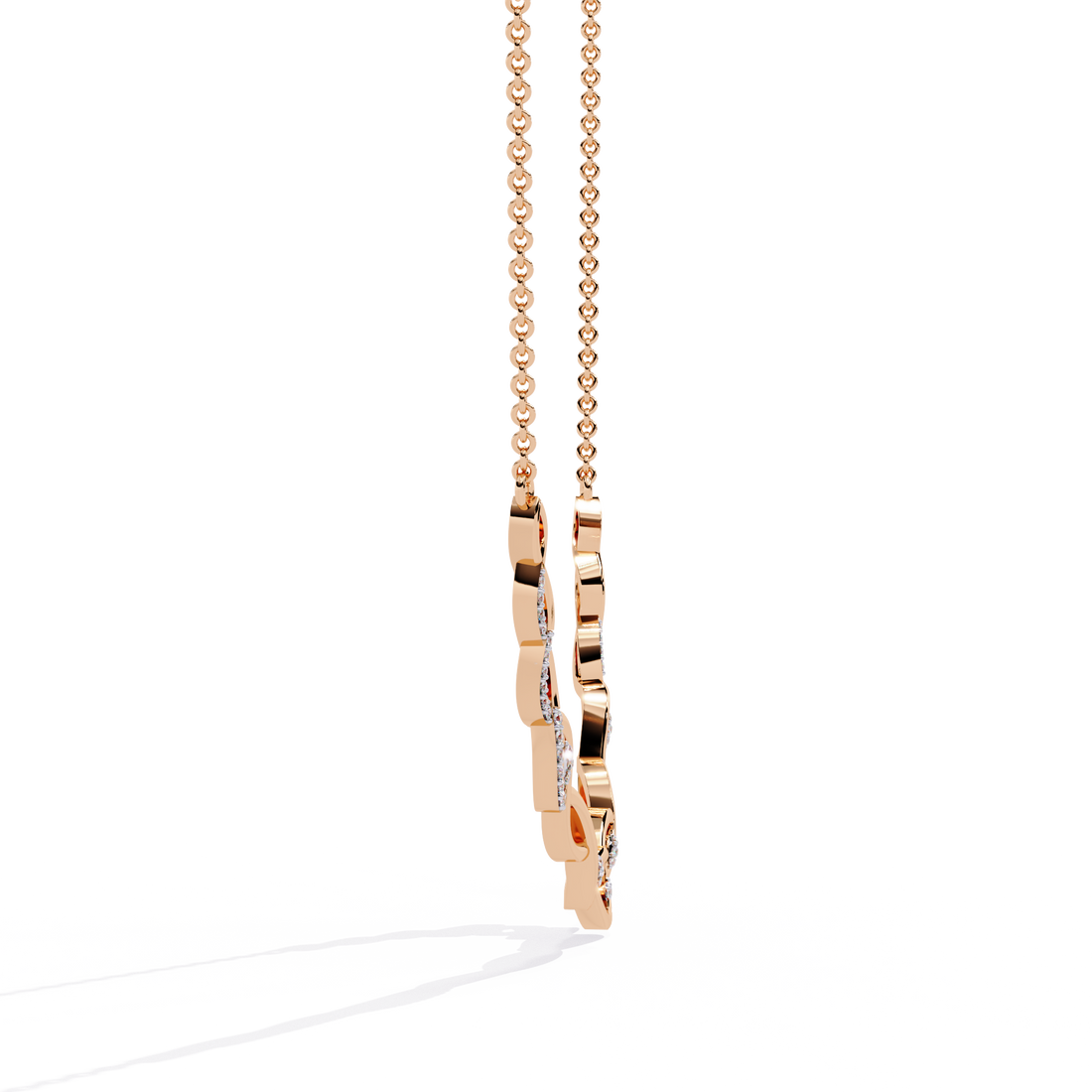 Twisted Vine Modern Necklace | 925 Sterling Silver