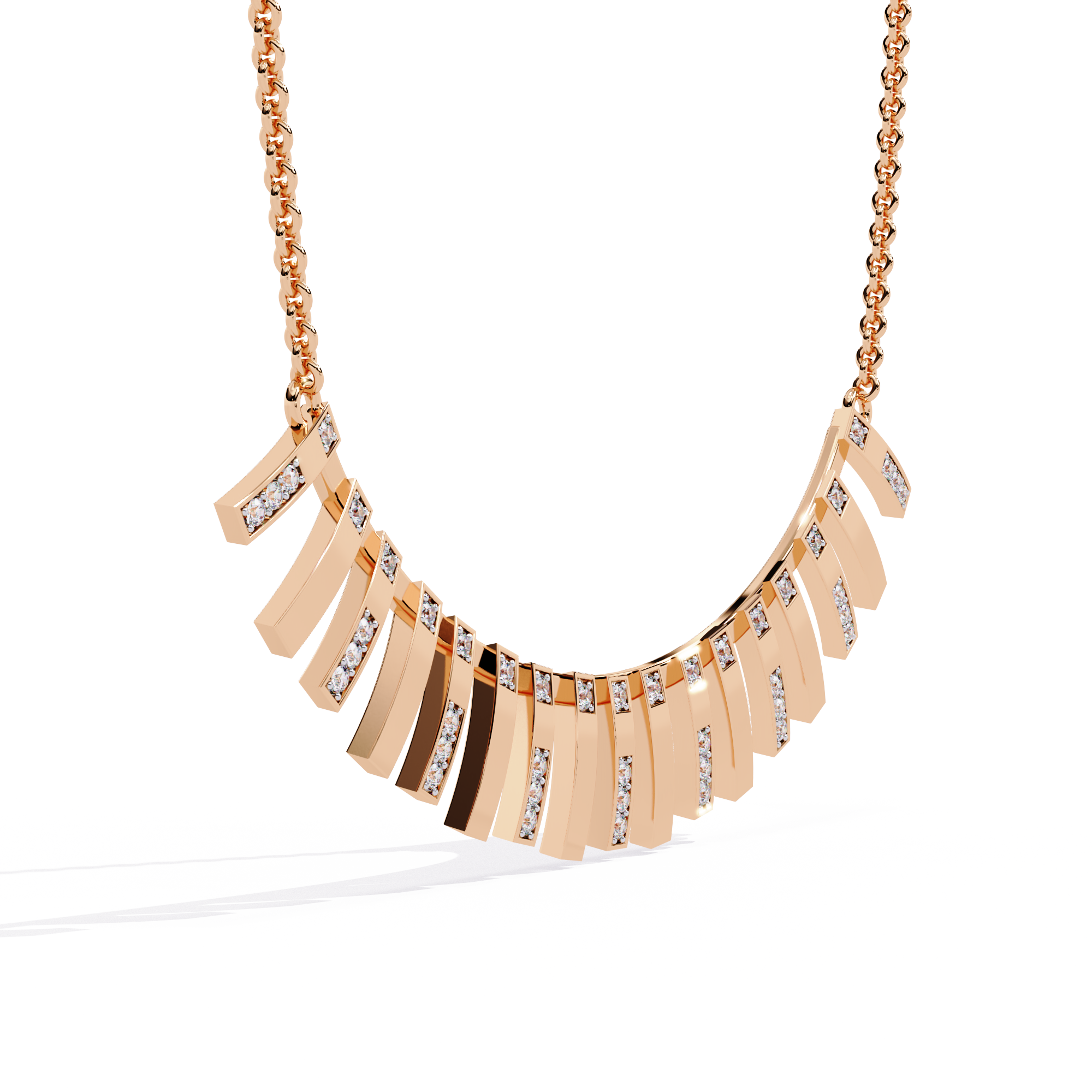 Fringe Necklace | 925 Sterling Silver