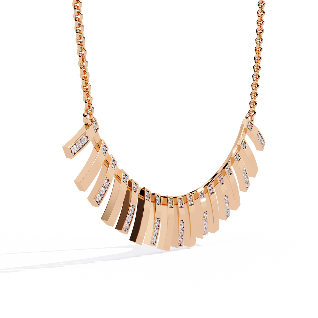 Fringe Necklace | 925 Sterling Silver