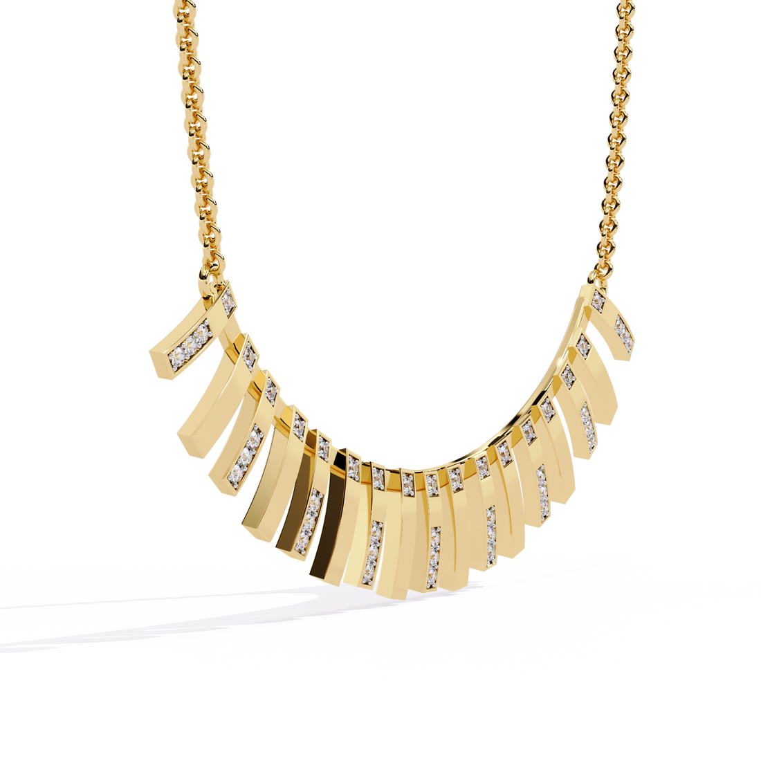 Fringe Necklace | 925 Sterling Silver