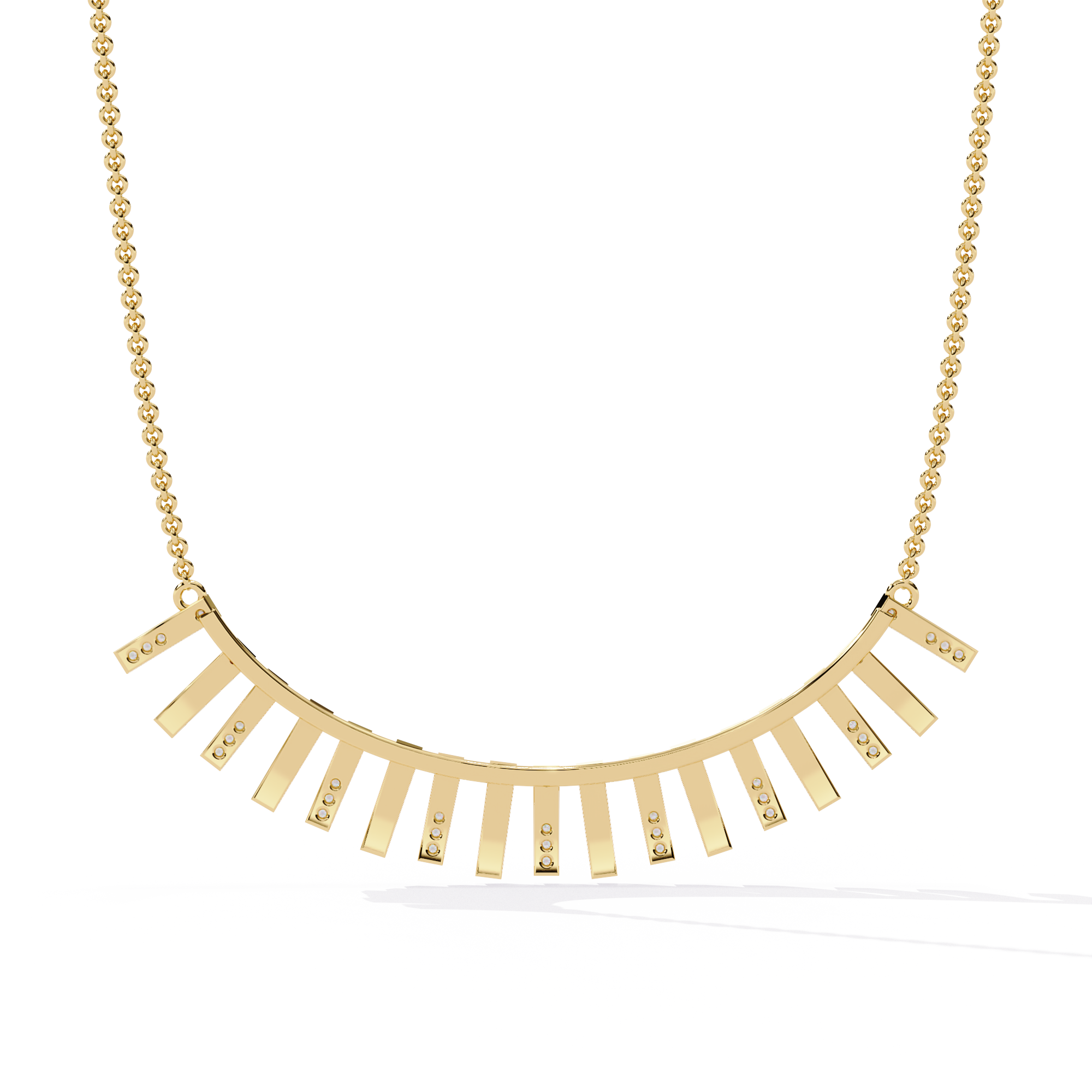 Fringe Necklace | 925 Sterling Silver