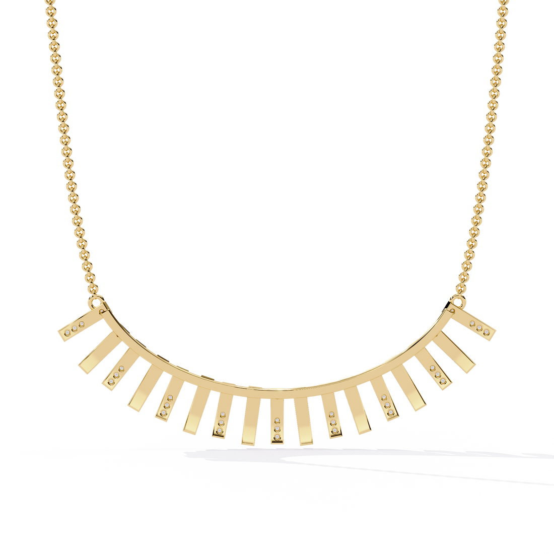 Fringe Necklace | 925 Sterling Silver