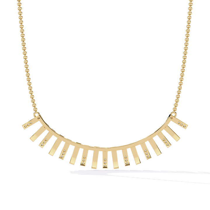 Fringe Necklace | 925 Sterling Silver