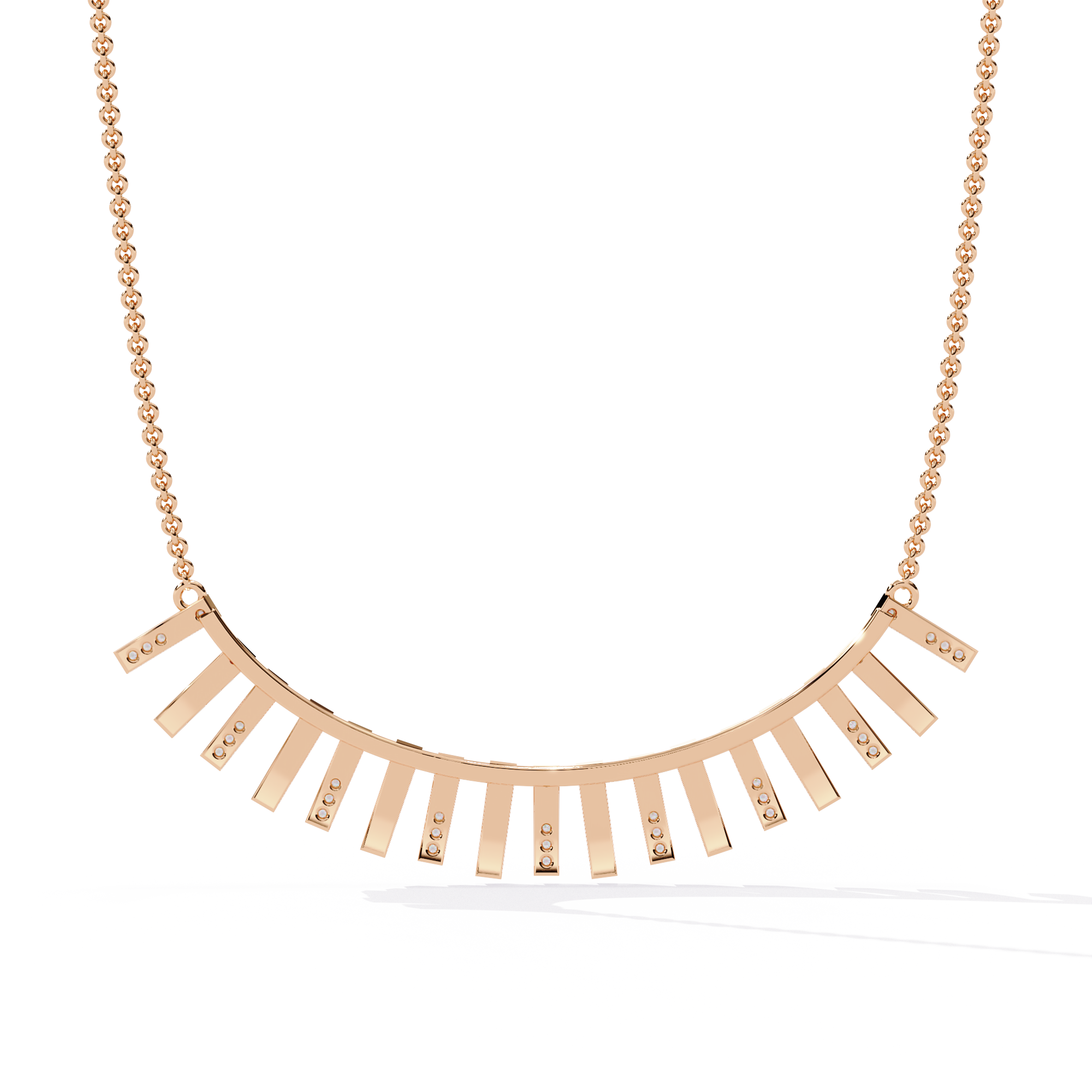 Fringe Necklace | 925 Sterling Silver