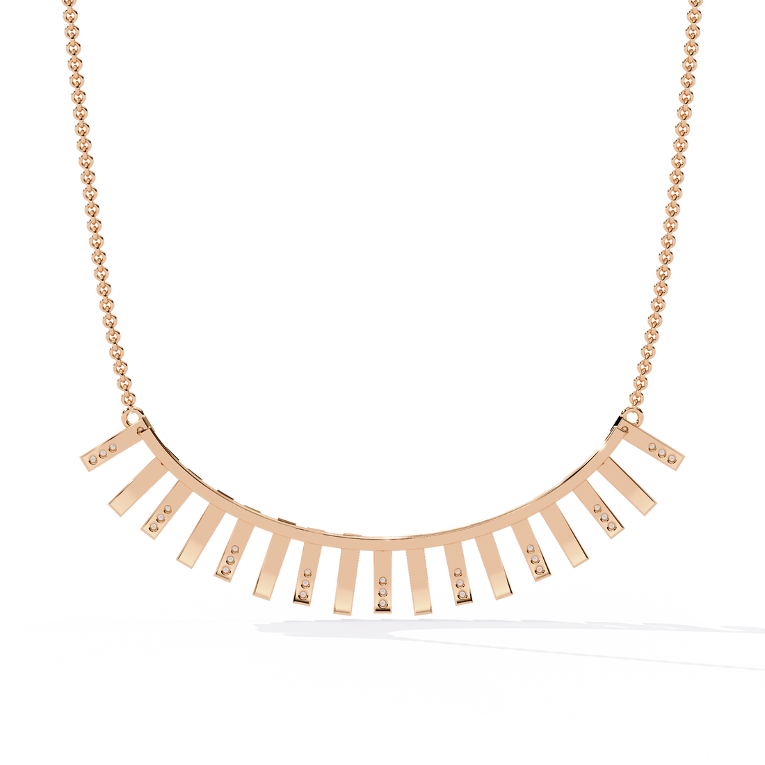 Fringe Necklace | 925 Sterling Silver