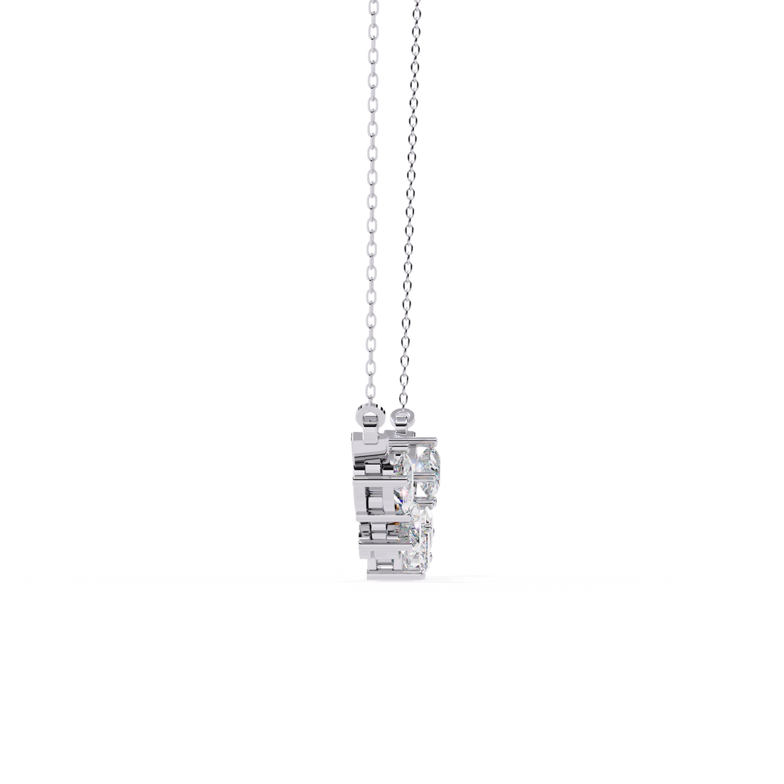 Radiant Mélange Mixed Shape Necklace