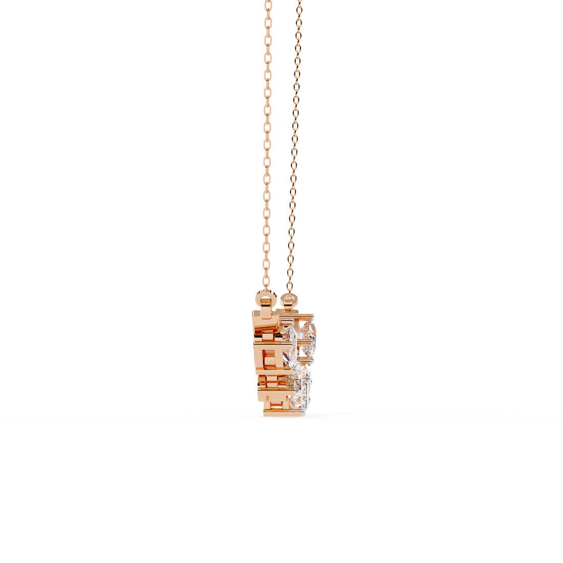 Radiant Mélange Mixed Shape Necklace