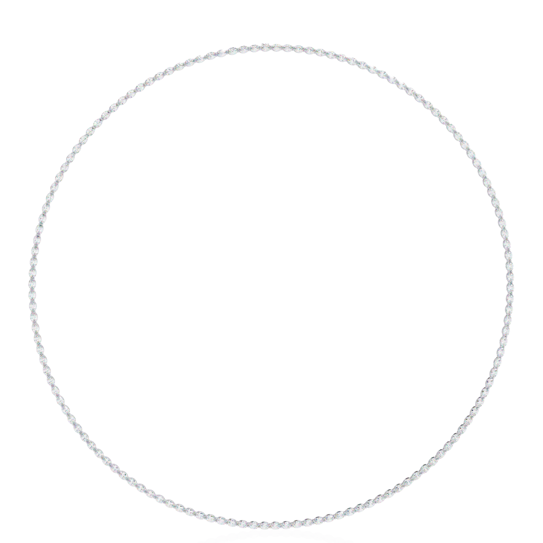 Sophisticated Full-Circle Diamond Necklace for Special Occasions