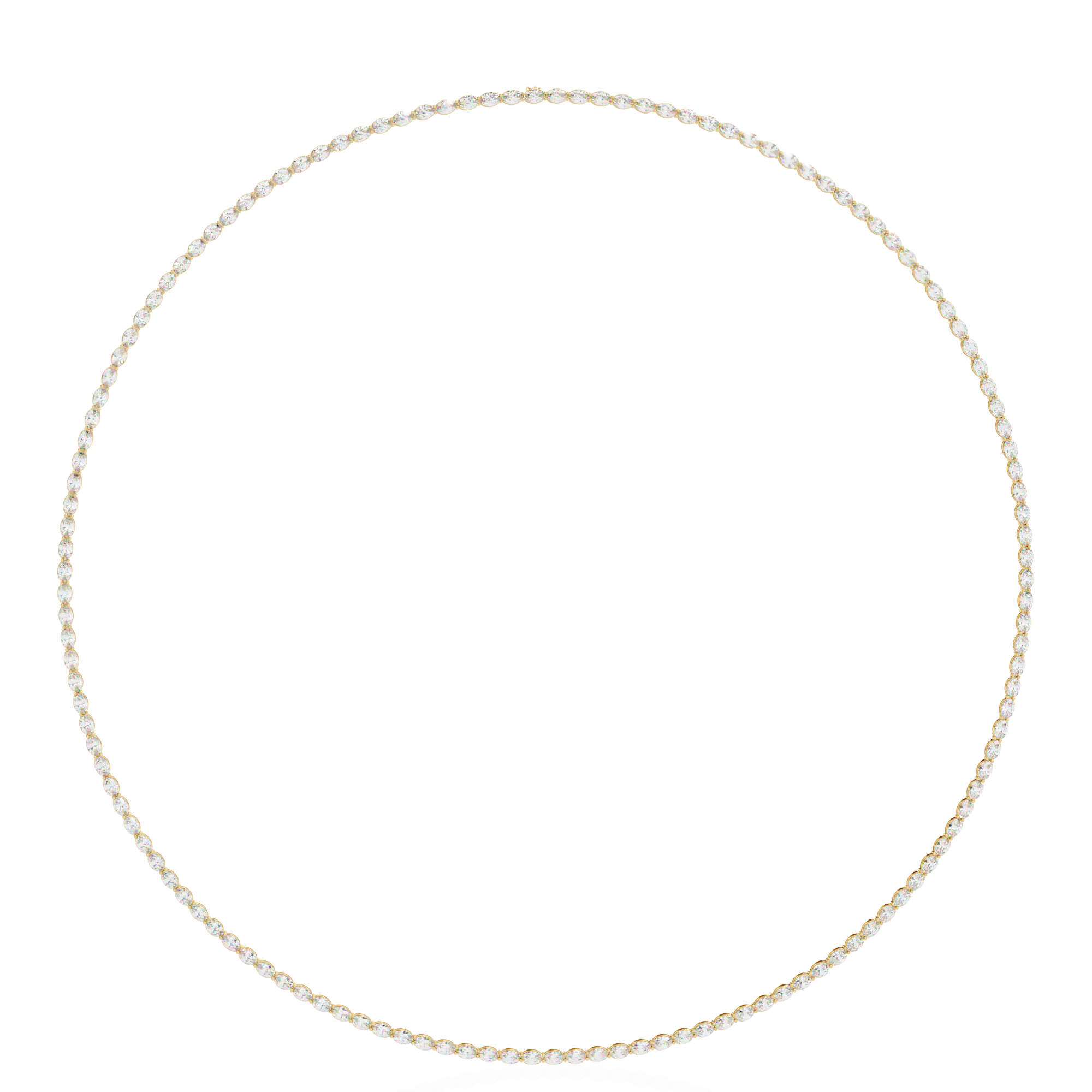 Sophisticated Full-Circle Diamond Necklace for Special Occasions