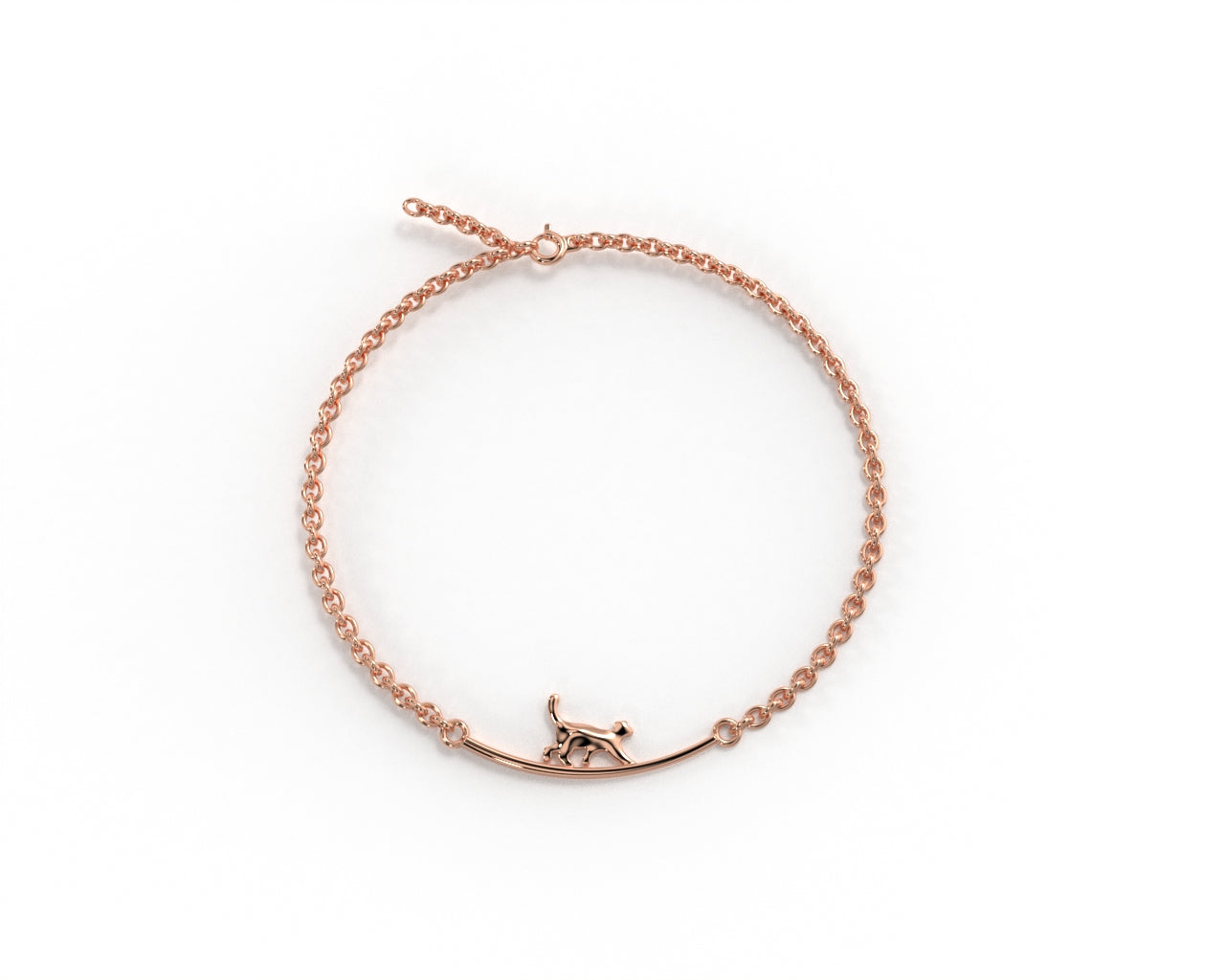 Rose gold anklet price