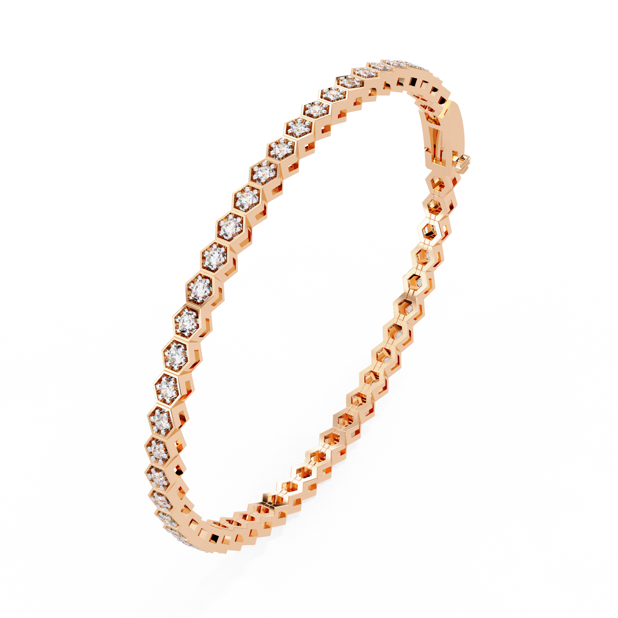 Rose gold bracelet for women