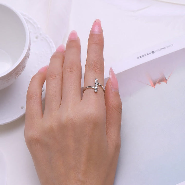 Orope’s Elegant Modern Adjustable Ring made with 925 Pure Sterling Silver