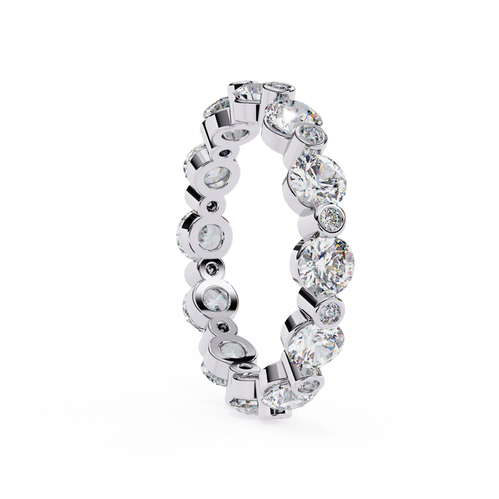 Silver promise rings for couples